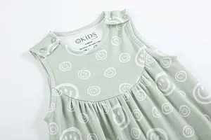 Sleeveless Baby Rompers